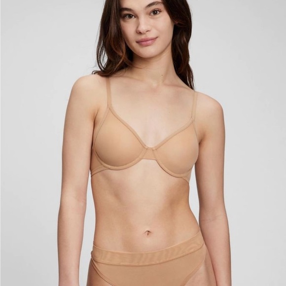 NWT On Gossamer Women's Mesh Half Cup Demi Bra 34D - Picture 9 of 9